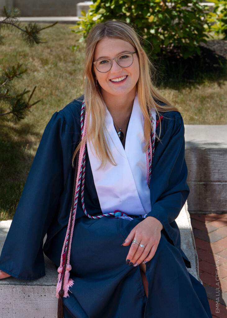 High school senior graduation photoshoot in Franklin, Massachusetts.