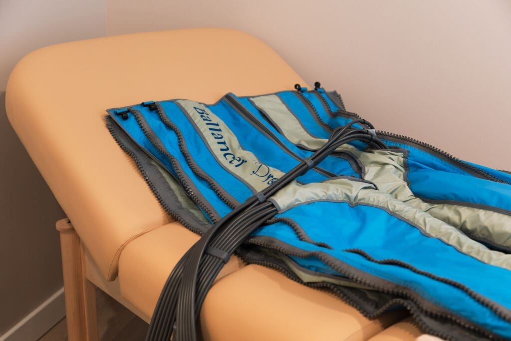 Revival Wellness Studio BalancerPro lymphatic drainage suit.