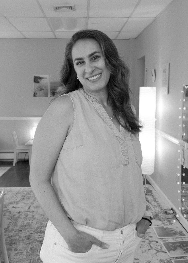 Coastal Counseling Associates team member headshot with small business photographer in Massachusetts Emma Lula Creative.